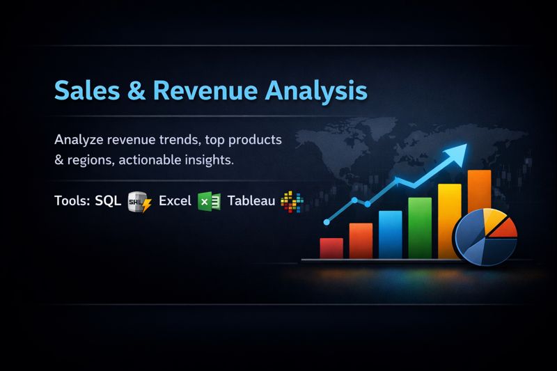 Sales & Revenue Analysis