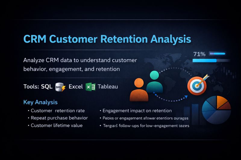 CRM Customer Retention Analysis